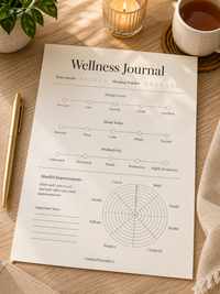 GoldenThreadsCo Wellness Journal